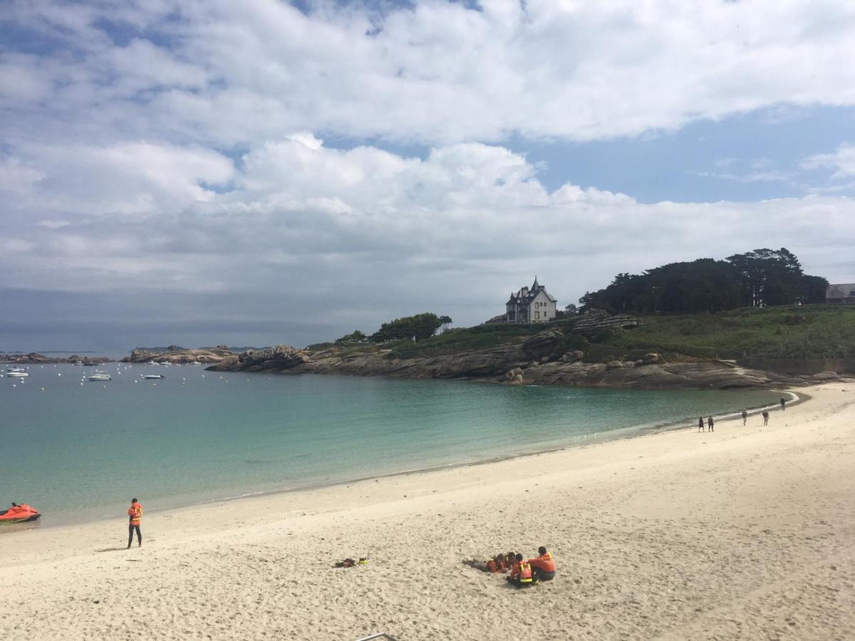 Belle Vue Sur Mer Saint-Michel-en-Grève Exterior foto